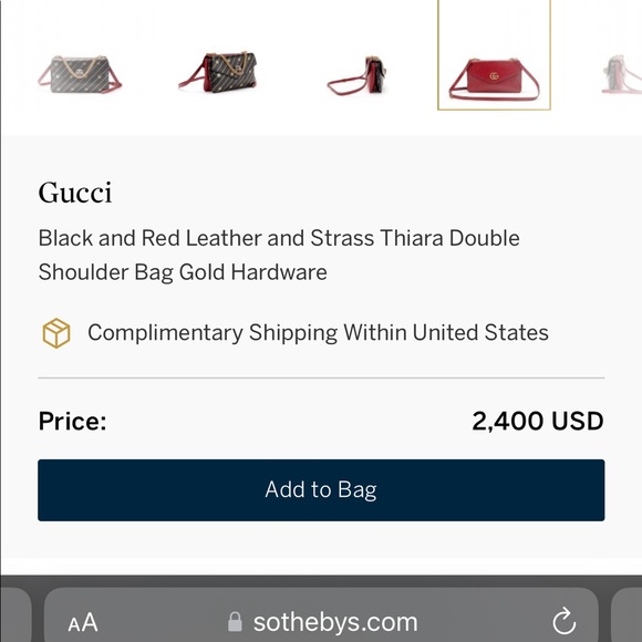 Gucci Thiara Double Shoulder Bag gg marmont - Picture 11 of 14